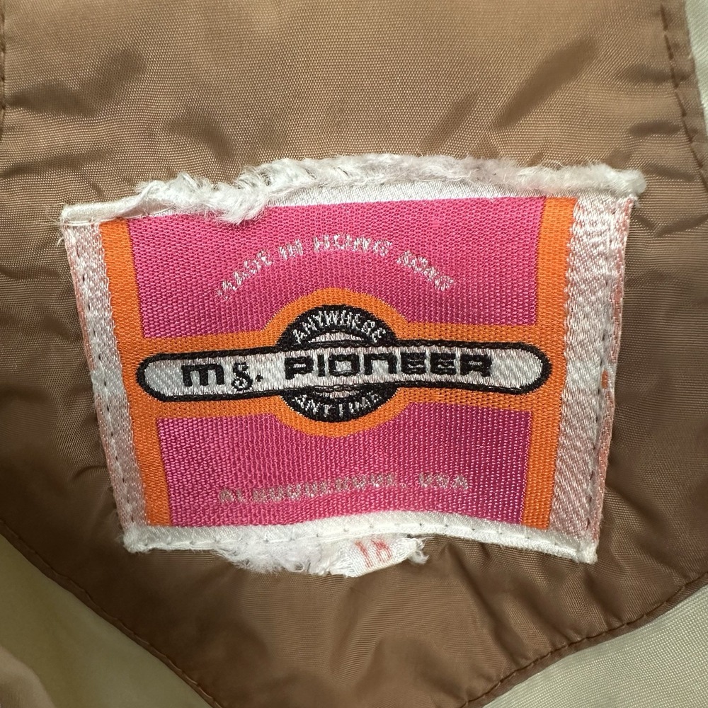 Ms. Pioneer Ivory Made In USA‎ Jacket Size 18 - Picture 2 of 11